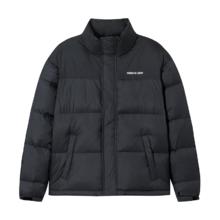 Pioneer Camp 冬季羽绒服男女同款90绒立领面包服 灰紫色 XL