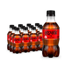 淘金币可用、88VIP：可口可乐 0糖0脂汽水300ml*24瓶