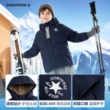 匡威 真五折！176g超高充绒中长款保暖羽绒服1000+清洁度