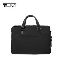 TUMI MONROE系列男士公文包日常通勤商务高端黑色中包