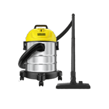 KARCHER德国卡赫 桶式吸尘器18L干湿吹三用商用家用工业开荒装修保洁地毯宠物大容量大功率超强大吸力WD1s