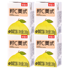 plus会员：菲诺 柠C美式咖啡饮料 200g*12盒