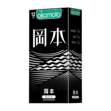 冈本超薄超润滑纯薄 安全套套装 计生成人情趣用品进口超薄套套避孕套 优享三合一12只装