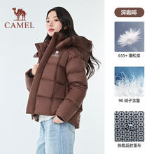 88VIP会员：骆驼 北影lite 保暖厚款大围领羽绒服