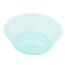 茶花脸盆塑料洗菜盆果蔬盆家用洗脸洗手盆 24CM粉色