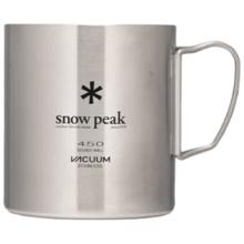 snow peak 雪峰露营保温保冷隔热 不锈钢真空马克杯 450ml MG-214 MG-214 不锈钢真空马克杯 450m