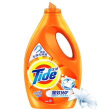 Tide 汰渍 全效超去渍 2kg花香型瓶装洗衣液 除螨持久 1瓶
