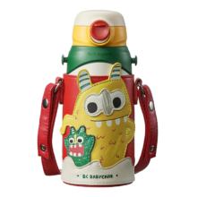babycare 儿童保温杯吸管杯 316不锈钢 三合一 600ml