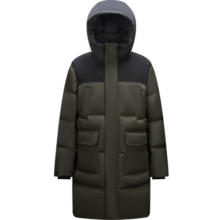 森马（Semir）轻松|羽绒服男冬装90绒子防泼水外套长款连帽上衣101724113204