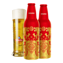 青岛啤酒鸿运当头 355mL 12瓶 生肖版