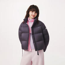 坦博尔 泡芙羽绒服女短款25冬季新款立领百搭休闲宽松保暖外套TB5530356D