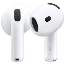 再降价、PLUS会员: Apple/苹果 AirPods 4 降噪款 蓝牙耳机 白色