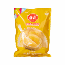 佳农 泰国冷冻金枕榴莲肉 900g/袋 单袋装 生鲜水果