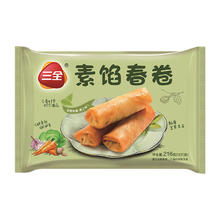 三全 素馅春卷 216g 早餐 （任选10件）
