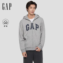 盖璞 Gap 男女装 Logo印花抓绒连帽卫衣 786930