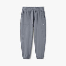 gxgjeans 真五折！清仓美式冬季加绒加厚束脚裤 深灰色