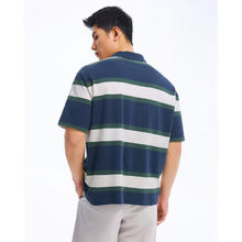 Abercrombie & Fitch 小麋鹿图案男装25夏季美式POLO短袖T恤 海军蓝 XS (170/84A)