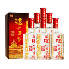 淘金币可用：泸州老窖 六年窖头曲 52度 浓香型白酒 500ml*6瓶 整箱装