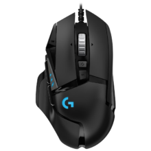 罗技 G502 HERO 有线鼠标 黑色 无配件
