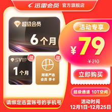 迅雷 超级会员7月卡