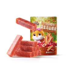 三只松鼠 益生元山楂条 500g 无添加儿童办公室蜜饯果干休闲零食