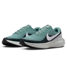 耐克NIKE男子跑步鞋减震 REVOLUTION 8 运动鞋HJ9198-007绿黑白 41