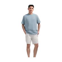 Abercrombie & Fitch 男士舒适棉质LOGO套头圆领短袖T恤 123-5060