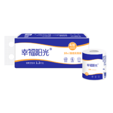 幸福阳光 有芯卷纸 4层130克*10卷 加厚卷筒纸