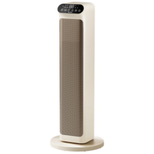 艾美特（AIRMATE）暖风机取暖器家用电暖器办公室立式双核轻音节能热风机大功率速热电暖气大面积恒温取暖 遥控款【石墨烯速热/24H定时】2100W