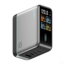再降价：酷态科 10号超级电能充ultra 120W 充电器 灰色