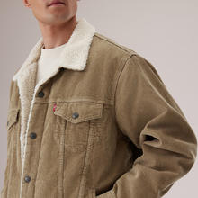 京东PLUS：Levi's 25年秋冬男士翻领美式复古时尚灯芯绒休闲外套 卡其色 L