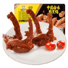 周黑鸭 锁鲜卤鸭锁骨150g 任选6件