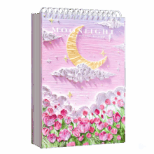 金值 A4月下花海素描本加厚160G 绘画本速写本美术生小学生画画美术本图画水彩彩铅马克笔专用儿童素描纸空白