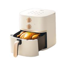 再降价：美的 MF-KZE535J5 空气炸锅 5.3L 金属内腔 不用翻面