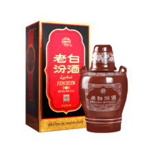 汾酒 老白汾10 53° 清香型白酒 475ml 1瓶