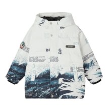 巴布豆童装男女中长款羽绒服儿童2025冬装新款滑雪服加厚极寒外套