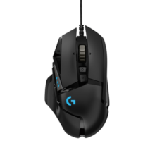 罗技 G502 HERO 有线鼠标 黑色 无配件