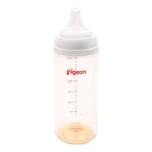贝亲 PPSU宽口径自然实感防胀气奶瓶 330ml L号奶嘴 6个月+ AA193