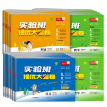 2025秋实验班提优大考卷一二三四五六年级上下册语文数学英语人教北师版苏教外研译林小学学霸同步训练练习册试卷单元期中期末测试