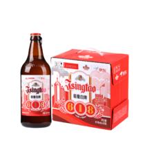 京东PLUS：青岛啤酒 德式小麦 精酿白啤 618ml*6瓶 礼盒装