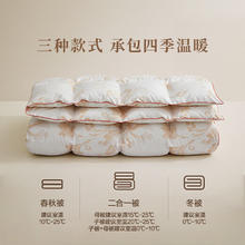 LOVO 聚温水洗白鹅绒被 200*230cm 4-5斤(含)