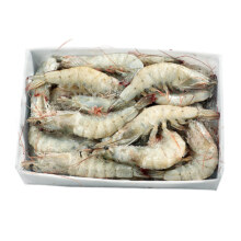 大虾鲜活特大号基围虾 青岛海鲜生鲜冻虾 白虾水产 1450g 10-12cm