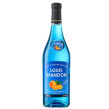 路易布兰登 蓝橙味力娇酒 700mL 21° 配制酒 调酒基酒