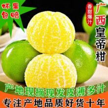 樱鲜正宗广西皇帝柑新鲜水果桔子当季整箱包邮皮薄多汁 3斤精选装【单果55mm+】净2.5斤