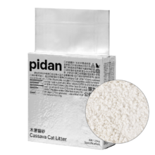 pidan猫砂 木薯植物砂1.25kg 吸水快结团好皮蛋猫砂