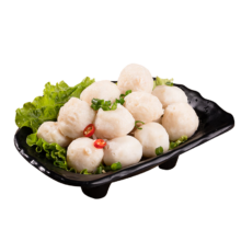 潮味码头 潮汕墨鱼丸 250g 火锅食材 丸子 关东煮 空气炸锅 麻辣烫
