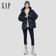 Gap 女装秋季印花logo加高立领羽绒服 793732