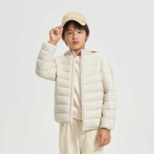 波司登 疯狂动物城联名轻薄羽绒服 儿童连帽亲肤款 圣诞红色