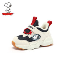 20点:史努比 SNOOPY 男童运动鞋 冬季二棉保暖棉鞋 025藏青 22码