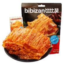 比比赞（BIBIZAN）手撕豆皮118g/袋